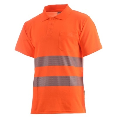 Polo Rain Hv Orange (1 Unidad)