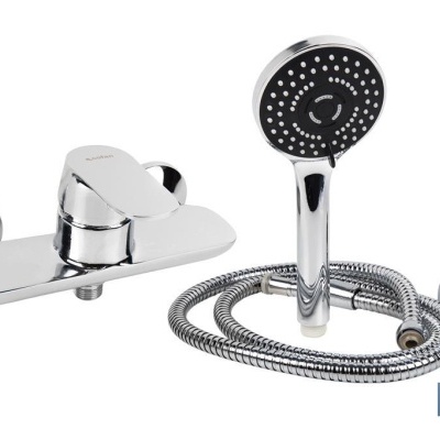 Conjunto De Banho Torneira Mono Comando Para Duche| Chuveiro Para Duche Com 5 Funções