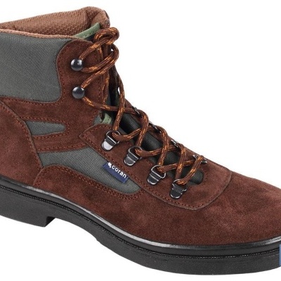 Bota De Trekking | Lona E Tela Acolchoada | Modelo Odiel | Sola De Borracha