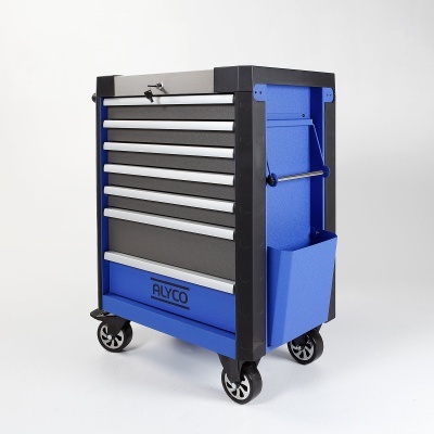 Carro Metál. 7 Gavetas Reforç. Tamp Inox (192825)