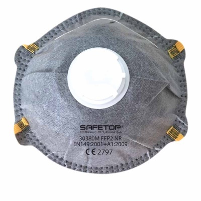 Ffp2 Nr Emé Series, Máscara Com Carvão Ativado E Válvula (12 Unidades)