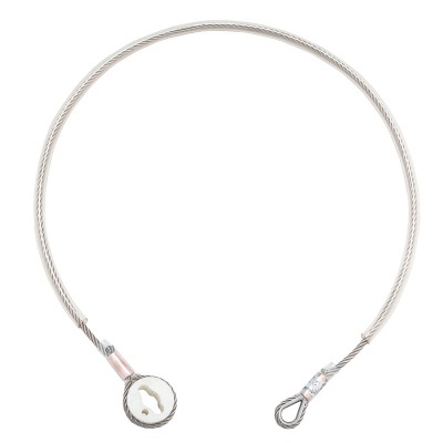 Cabo De Aço De 0,60 M Para Cabo Telescópico De 8 Mm De Diâmetro