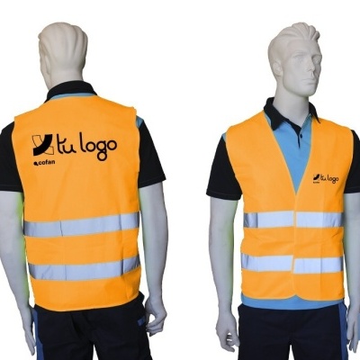 Coletes Reflector I Cor Laranja I Tamanho Xxl I En Iso 20471 I Categoría Ii I