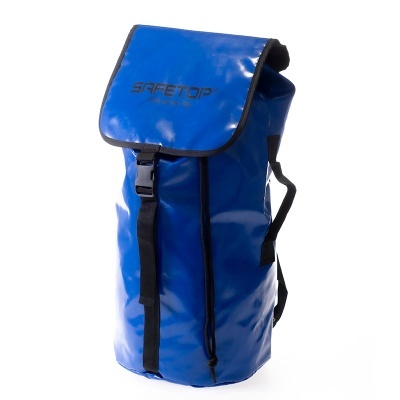 Bolsa De Transporte De Resgate E Equipamentos De Pvc Azul Duplo 62X30 Com Tampa