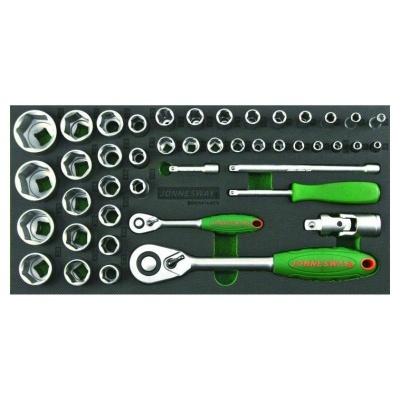 Tabuleiro Eva Com Jogo 44 Chaves 1/2" E 1/4"