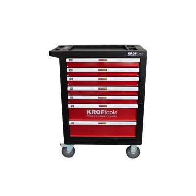 Carro Ferramenta 7 Gavetas 259Pcs. Vermelho (8502Ver)