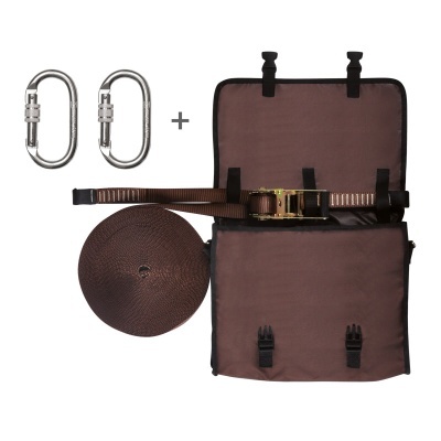 Linha De Salvação Horizontal + 2 Mosquetões 80112J Para 2 Operadores