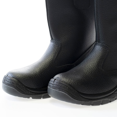 Ohio, Bota S3 De Cano Médio, Em Couro De Búfalo