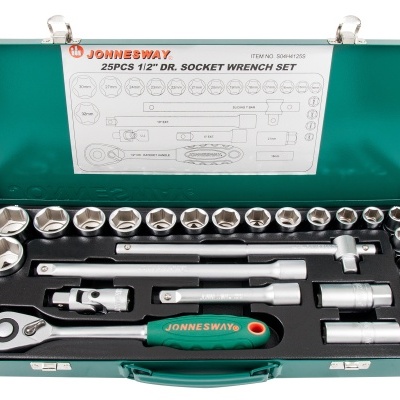 Jogo Roquete  1/2" C/25 Peças