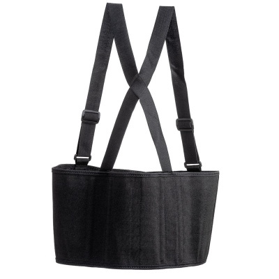 Cinta Elástica De Suporte Lombar Com Velcro E Tiras (Em Blister)