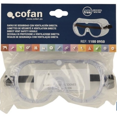 Óculos De Segurança Com Ventilação Direta (11000950)