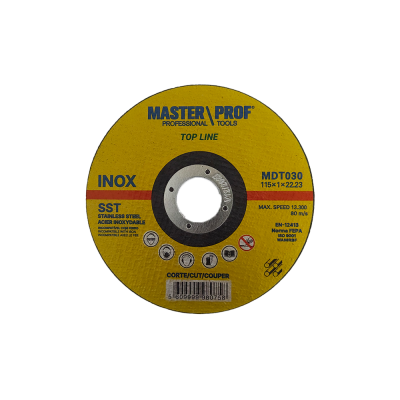 Disco Fino de Corte TopLine 115 x 1,0 mm