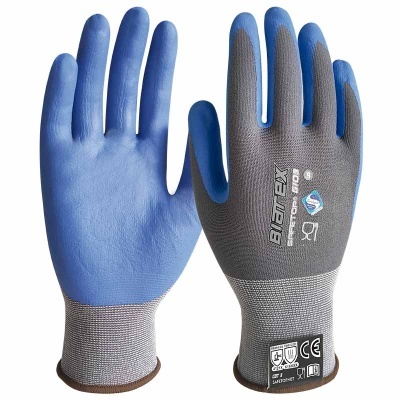 Biatex, Luvas De Nitrilo Azul Resistentes A Alimentos E Ao Calor (12 Pares)