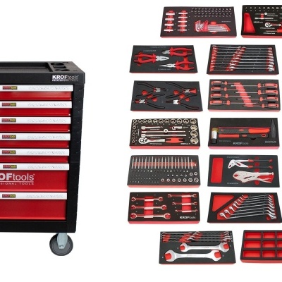 Carro Ferramenta Vermelho 7 Gavetas 353Pcs (8353Ver)