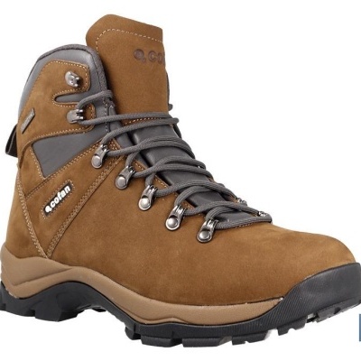 Bota De Pele Nobuck Castanha