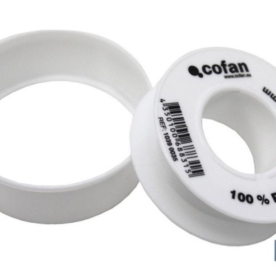 Rolo Ptfe De 12Mm X 0,076Mm