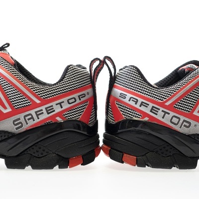 Perlio Vermelho, Sapato De Microfibra Vermelho Sem Metal S1P