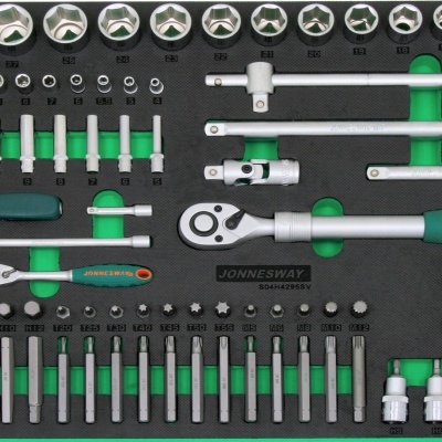 Tabuleiro Eva C/chaves Caixa 1/4" e 1/2"