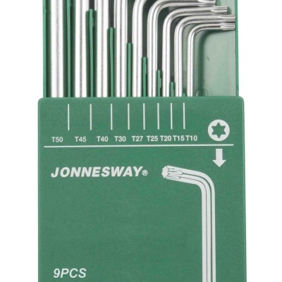 Jogo 9 Pcs Chaves Torx