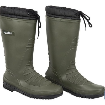 Botas De Água Com Forro Polar