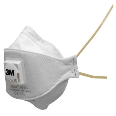 Máscara De Válvula Aura Ffp1 9312+. 10 Unid.Nidades (683A547C)