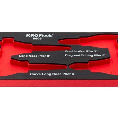 Módulo Alicates 4 Pcs Vazio (8605V)