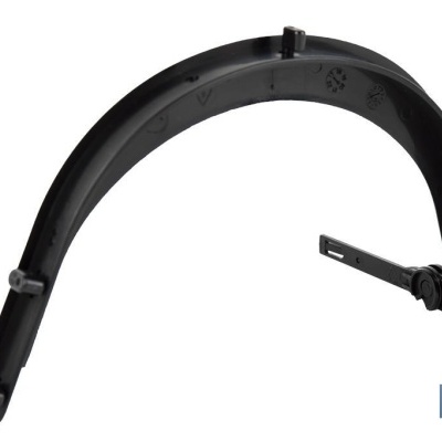 Suporte De Capacete De Obra Para Malha De Proteção | Cor Preto | Universal