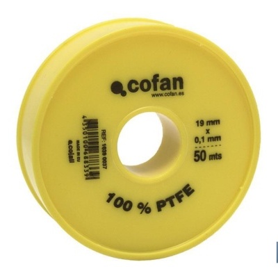 Rolo Ptfe De 19Mm X 0,10Mm