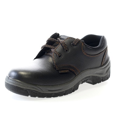 Dumio, Sapato S1P Em Couro Bovino Preto Com Cadarço