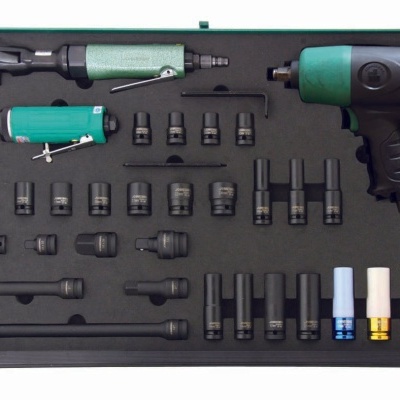 Gaveta C/maq.impacto,roquete,rectif.pneum + Acessorios