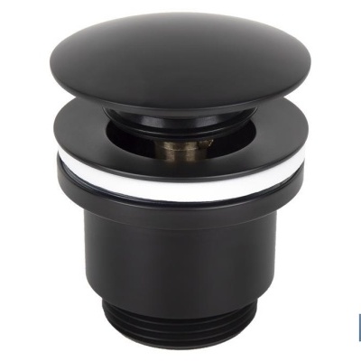 Válvula Click-Clack | Fabricada Em Latão | Rosca 1 1/4 | Inclui Tampa Grande De Ø63 Mm