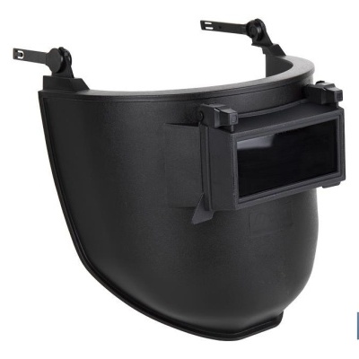 Máscara De Soldar | Adaptável Ao Capacete De Obra | Cor Preta