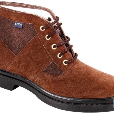 Bota De Camurça/Lona | Modelo Manglar | Sola De Borracha