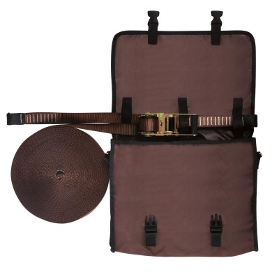 Linha De Vida Horizontal 20 M, Ajustável Com Mochila Para 2 Usuários