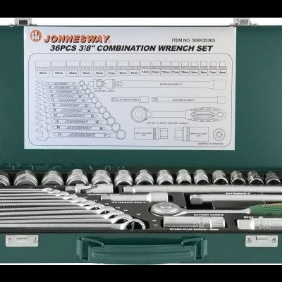 Jogo Roquete 3/8" C/36 Peças