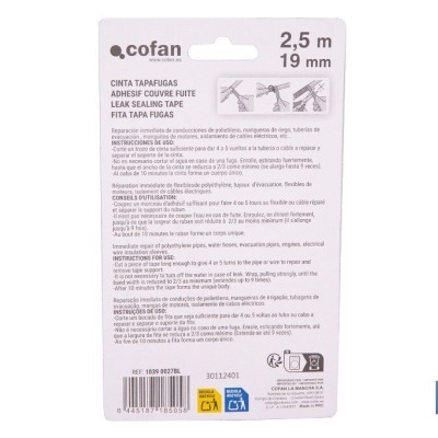 Fita Vulcanizável 2,5M.