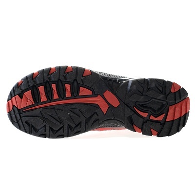 Perlio Vermelho, Sapato De Microfibra Vermelho Sem Metal S1P