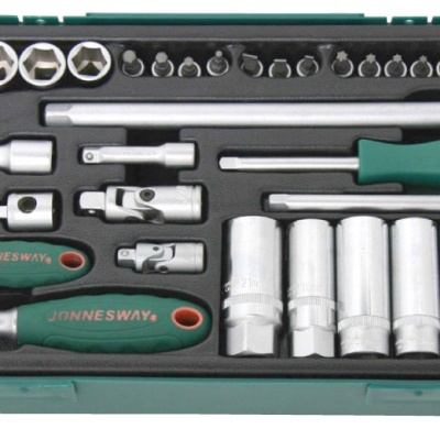 Tabuleiro Jogo Roquete  1/4"& 3/8" C/56 Peças