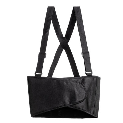 Cinta Elástica De Suporte Lombar Com Velcro E Tiras (Em Blister)