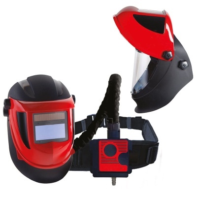 Airshell Airkube, Protetor De Soldagem + Protetor Facial + Regulador De Ar