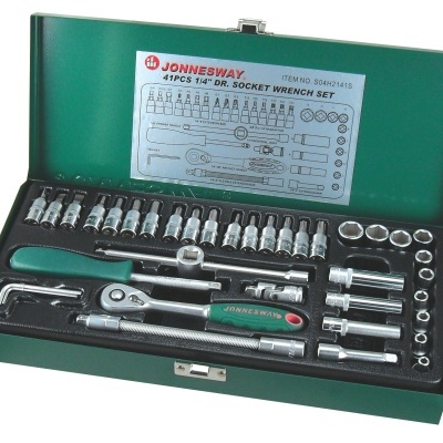 Jogo Chaves 1/4" com Roquete