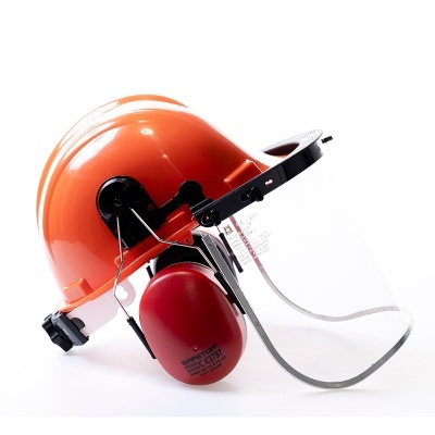 Kit Superface-Sr, Com Capacete, Aparelho Auditivo E Protetor Facial