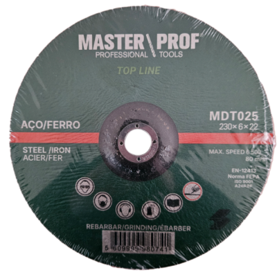 Disco de Rebarbar  230×6×22 (25 Unidades)