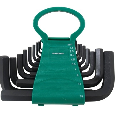 Jogo 18 Chaves Hexagonais Curtas