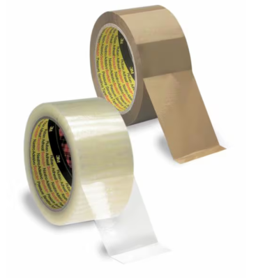 Fita de embalagem 371, castanha, 66 m x 50 mm (CX 36 UNIDADES))