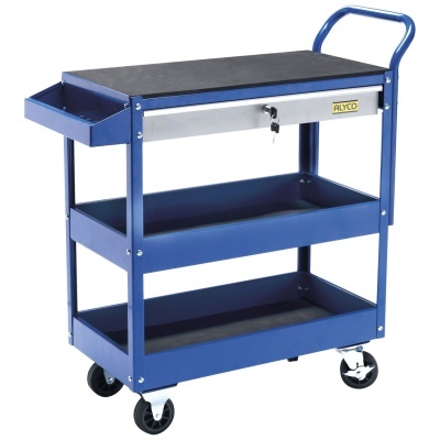 Carro Oficina Com 3 Bandejas + 1 Gaveta (192727)