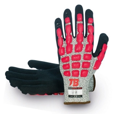 Luva 490Rmf Impact (5 Pares)