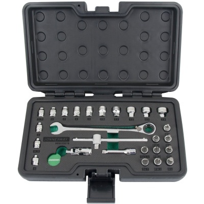 Jogo de 27 Chaves 1/4"