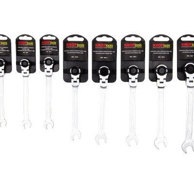 Chave Boca Luneta C/ Roquete Flexível Kroftools