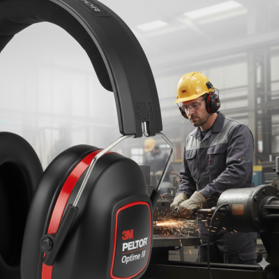 Protetor Auricular 3M™ Peltor™ Optime™ III (H540A) – Alta Atenuação 35dB